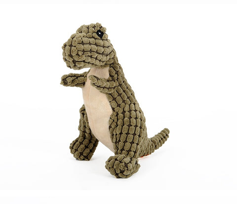 Dinosaur Plush Chew Toy for Dogs