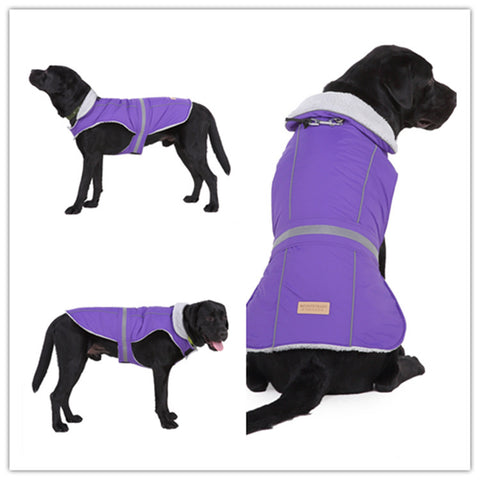 Reflective Pet Winter Jacket