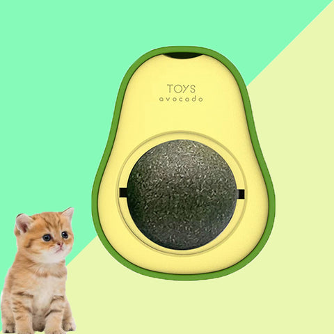 Catnip Avocado Interactive Toy