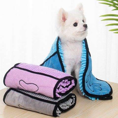 Super Absorbent Pet Bath Towels