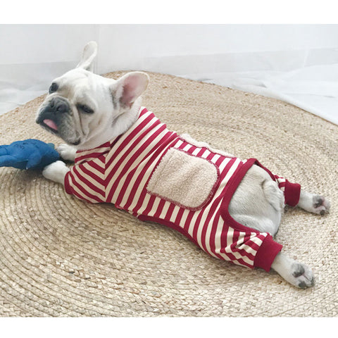 Striped Four-Leg Pet Sweater