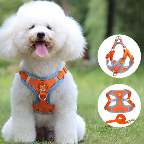 Reflective Dog Cat Harness