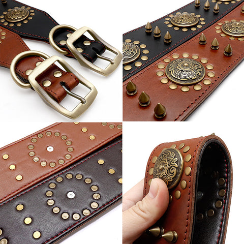 Anti-Bite Studded Dog Collar