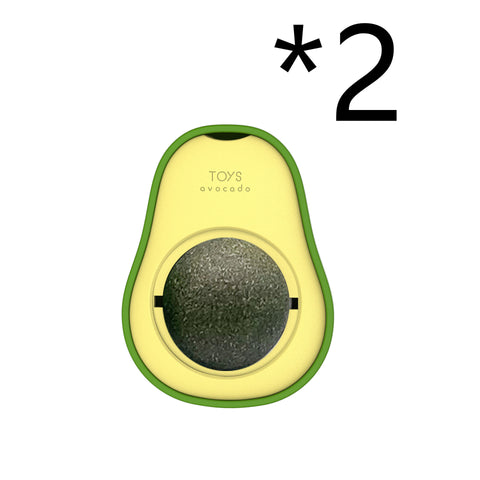 Catnip Avocado Interactive Toy