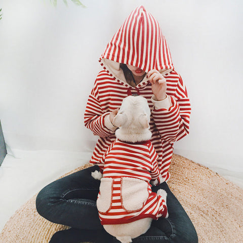 Striped Four-Leg Pet Sweater