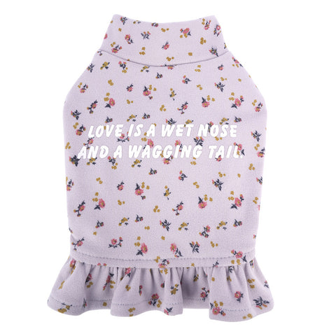 Teddy Dog Skirt Floral Wear