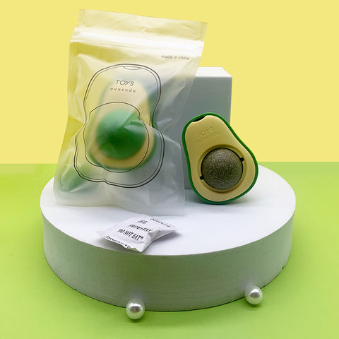 Catnip Avocado Interactive Toy