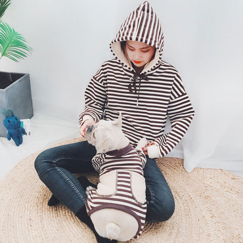 Striped Four-Leg Pet Sweater